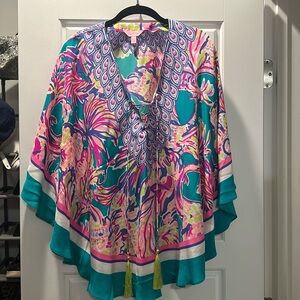 Lilly Pulitzer silk top
